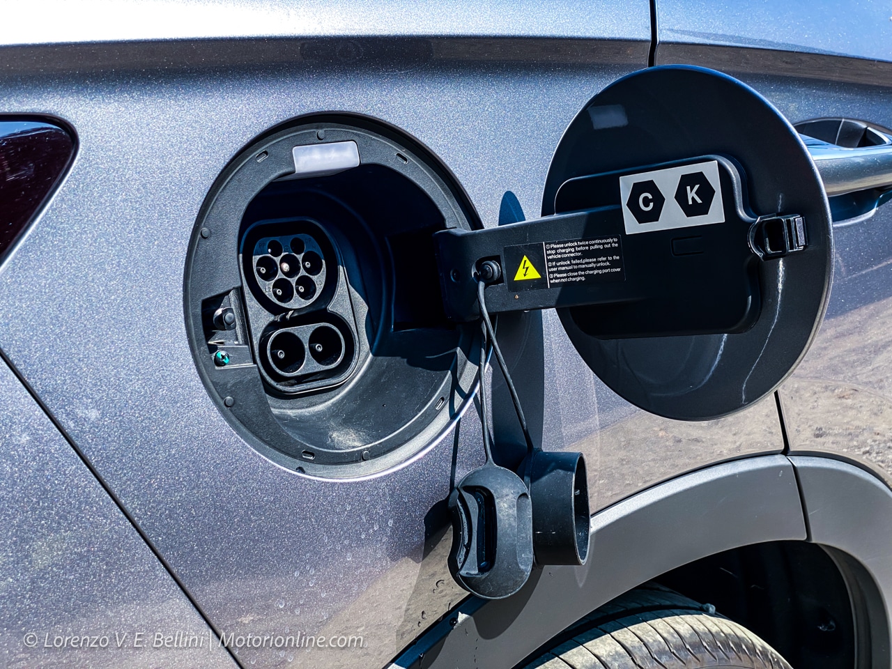 BYD Seal U DM-i - Presa per la ricarica
