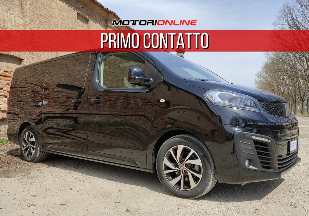 Fiat e-Ulysse 2022: la prima PROVA della monovolume elettrica [VIDEO]