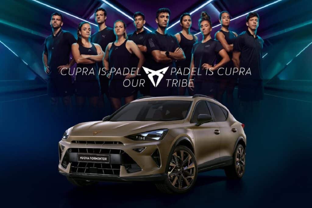 Cupra protagonista alla terza edizione del Premier Padel Milano P1
