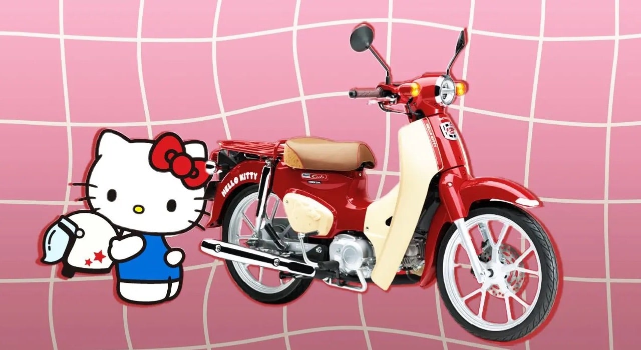 Honda Super Cub: una serie speciale per celebrare Hello Kitty