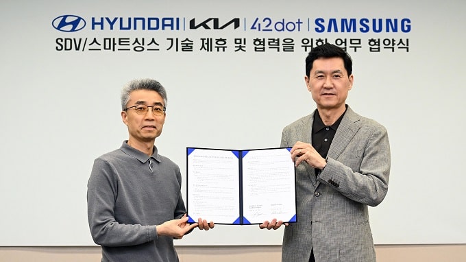 Hyundai e Kia: sulle future auto ci sarà la tecnologia Samsung
