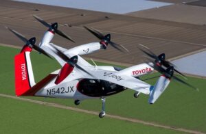 Toyota scommette sui taxi elettrici volanti: investiti altri 500 milioni di dollari su Joby Aviation