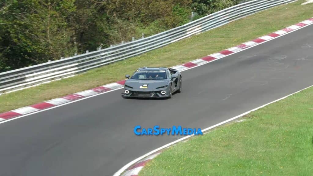 Lamborghini Temerario avvistata al Nurburgring in fase di test [VIDEO SPIA]