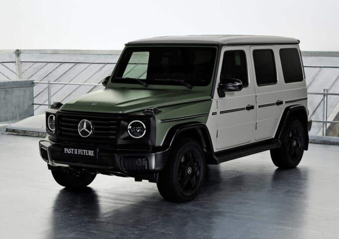 Mercedes Classe G Passato II Futuro: limited edition in 20 esemplari realizzata con Moncler [FOTO]