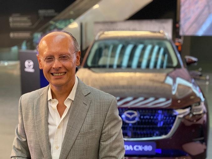 Salone di Torino 2024 | Pietrantonio: “Mazda CX-80 tra spaziosità e filosofia giapponese” [INTERVISTA VIDEO]