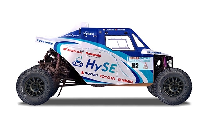 Suzuki correrà alla Dakar 2025 con il prototipo a idrogeno HySE-X2