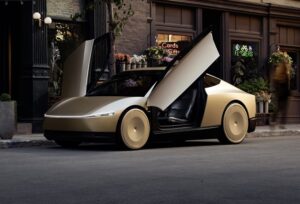 Tesla Cybercab sarà in esposizione in Europa
