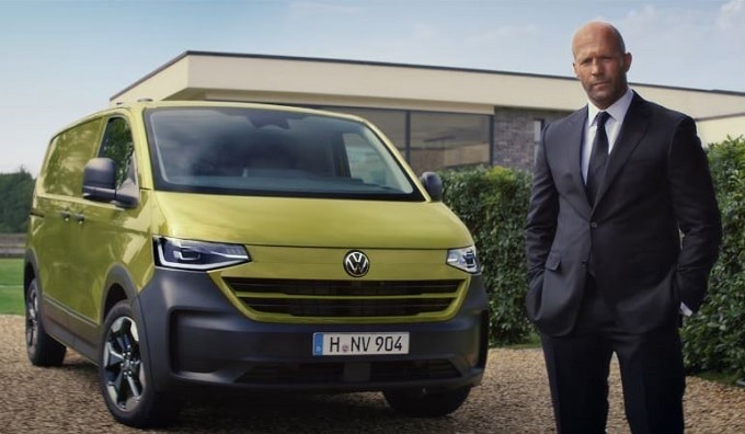 Nuovo Volkswagen Transporter: Jason Statham testimonial della campagna di lancio [VIDEO]
